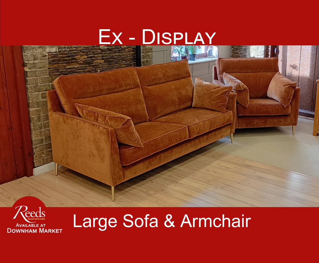 Alice - Large Sofa & Armchair