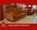Alice - Large Sofa & Armchair