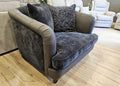 Delia - 3 Seater Sofa, Snuggler and Footstool