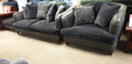 Delia - 3 Seater Sofa, Snuggler and Footstool