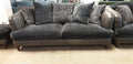 Delia - 3 Seater Sofa, Snuggler and Footstool