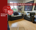 Alexander - 3 Seater Sofa and Armchair