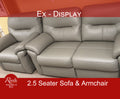 G Plan - Seattle - 2.5 Seater Sofa & Powered Recliner Armchair