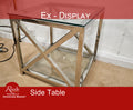 Glass Side Table