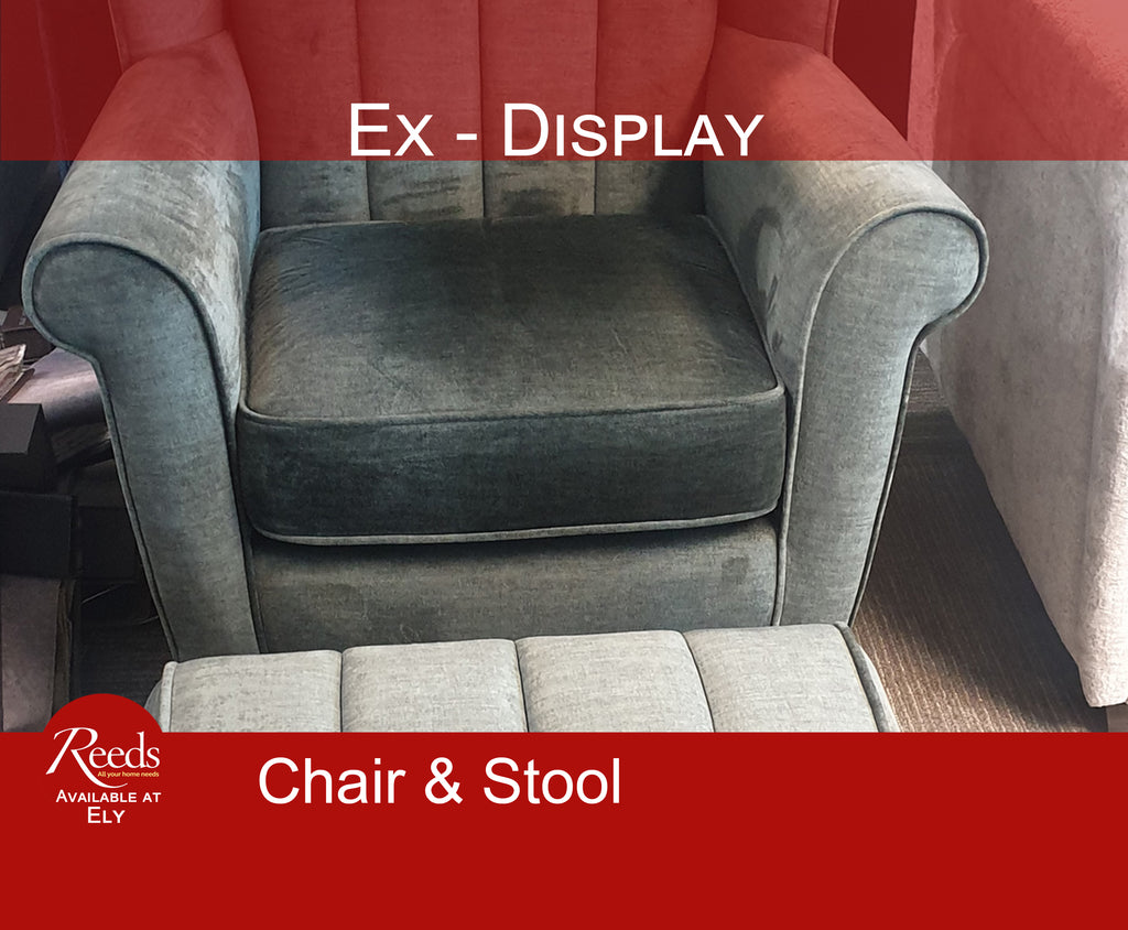 Haworth - Wing Chair & Stool