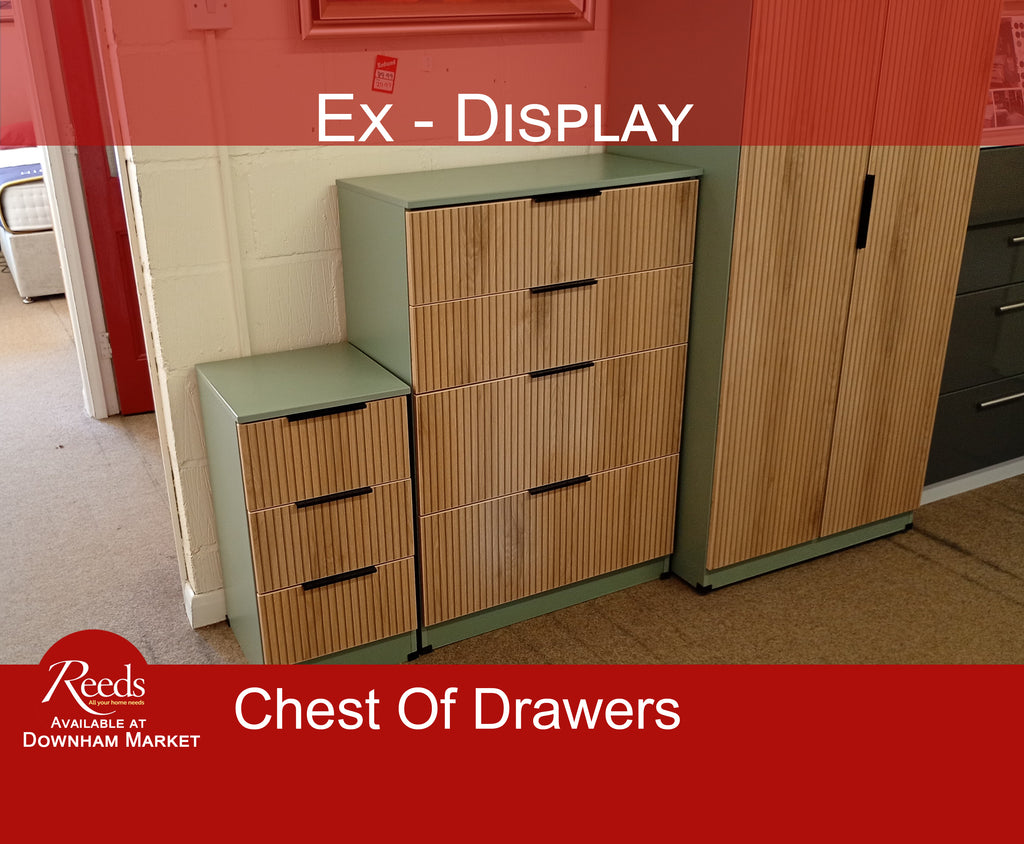 Java - 4 Drawer Deep Chest of Drawers