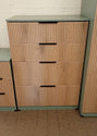 Java - 4 Drawer Deep Chest of Drawers