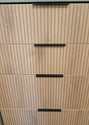 Java - 4 Drawer Deep Chest of Drawers