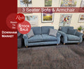 Jupiture - 3 Seater Sofa & Armchair