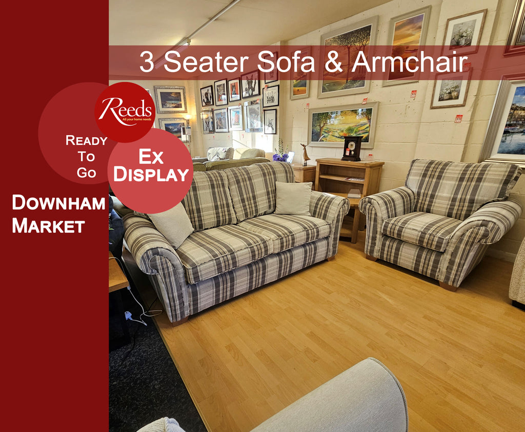 Lancashire - 3 Seater Sofa & Armchair