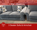 Lavinia - 3 Seater Sofa and Armchair