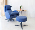 Fama - Lenny Swivel Chair & Footstool