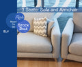 Lotis - 3 Seater Sofa & Armchair