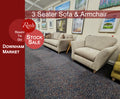 Mead - 3 Seater Sofa & Armchair