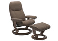 Stressless - Consul Classic Chair and Stool