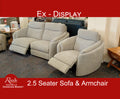 Calia Italia - Sinfonia - 2.5 Recliner Seater Sofa & Recliner Armchair