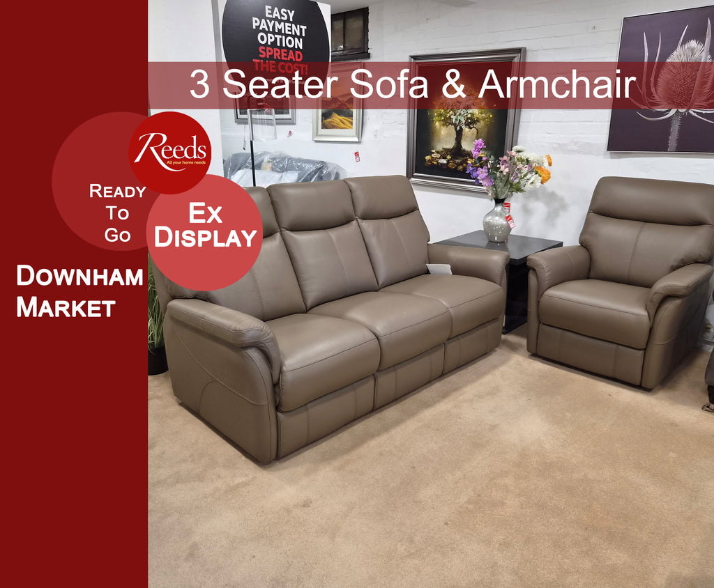 Hydeline - Verona - 3 Seater Sofa & Armchair
