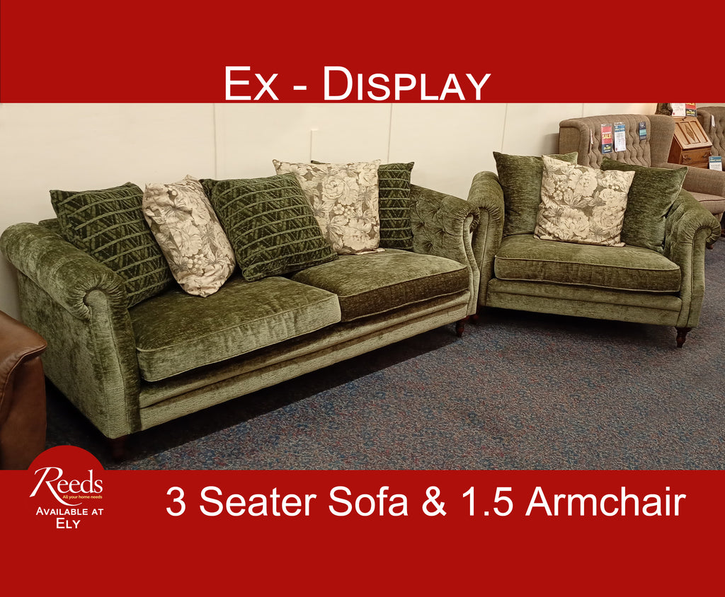 Hydeline - Winslet - 3 Seater Sofa & Armchair
