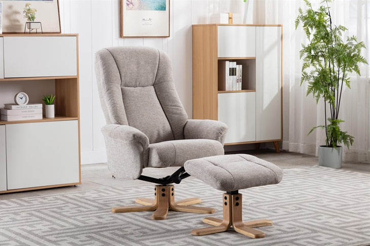 Harris Swivel Chair and Stool