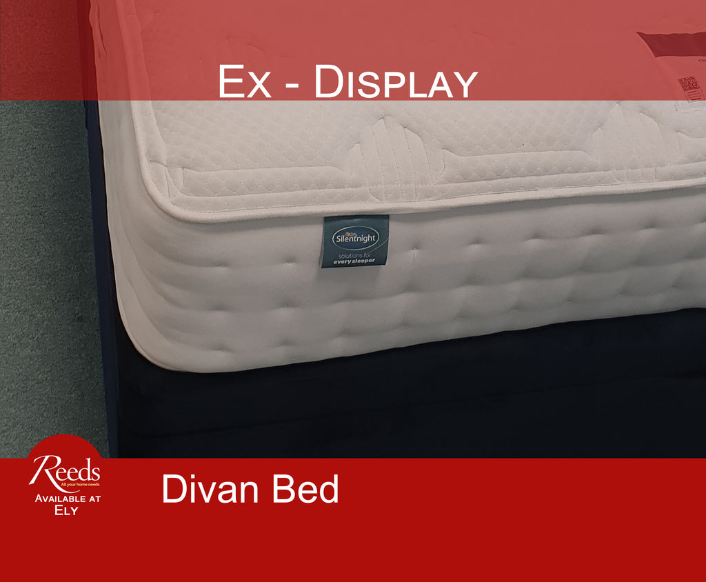 Silentnight - Champagne Geltex - King Size 1/2 Ottoman Divan Bed