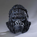 Edge Sculpture Gorilla Bust - Black