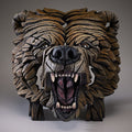 Edge Sculpture Grizzly Bear Bust