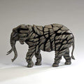 Edge Sculpture - Elephant Figure - Mocha