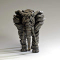 Edge Sculpture - Elephant Figure - Mocha