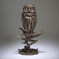 Edge Sculpture - Owl Figure - Golden