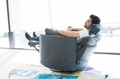 Fama Moonrise Swivel Recliner Chair