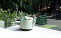 Fama Moonrise Swivel Recliner Chair