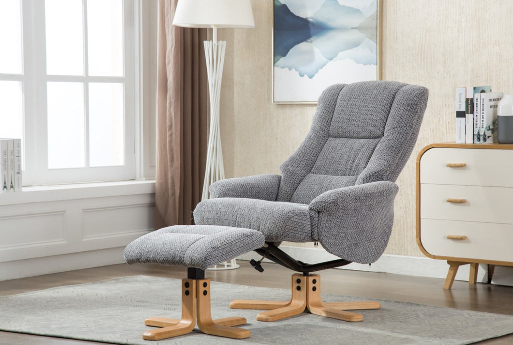 Miami Swivel Chair and Stool