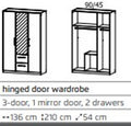 Elle - Hinged Door