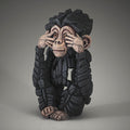 Edge Sculpture Baby Chimpanzee 'See No Evil'