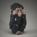 Edge Sculpture - Baby Chimpanzee 'See No Evil'