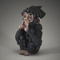 Edge Sculpture - Baby Chimpanzee 'Speak No Evil'